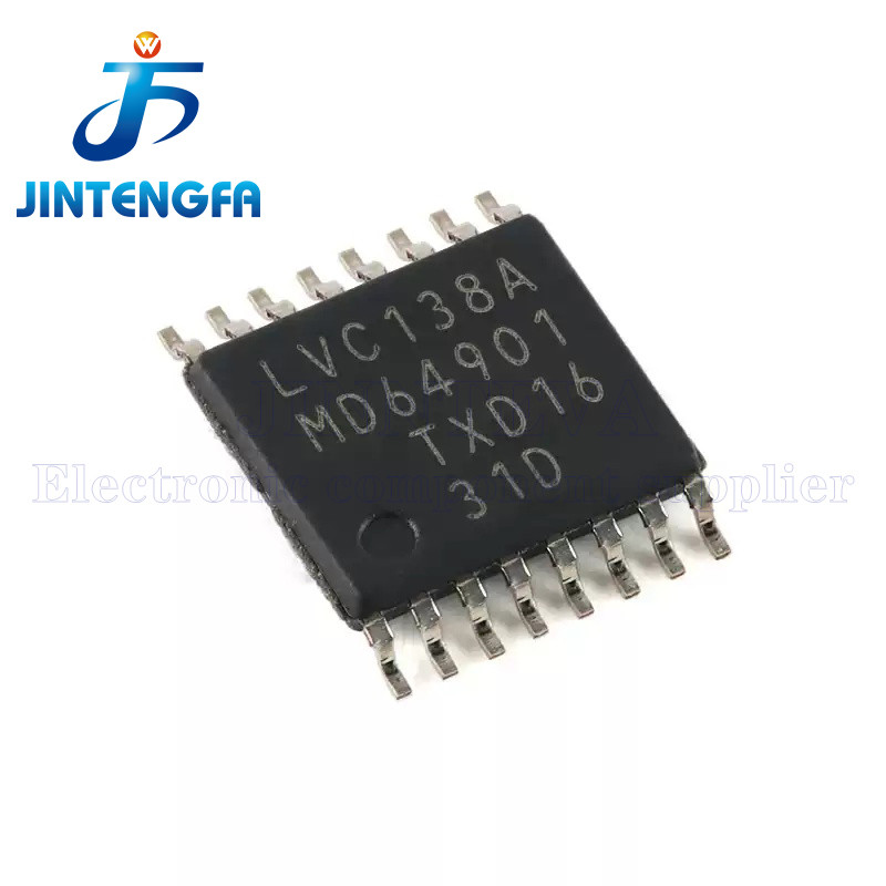10PCS 74LVC138APW 74LVC138 LVC138A 74LVC138APW,118 SN74LVC138APWR LC138A TSSOP-16 Encoders ถอดรหัส M