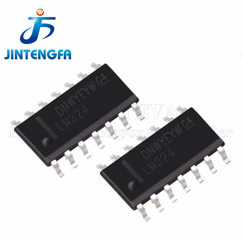 10PCS LM324A LM324ADR LM324AN LM324 LM324ADR2G DIP-14 SOP-14 Single Supply Quad Operational เครื่องขยายเสียง SMD IC ชิป