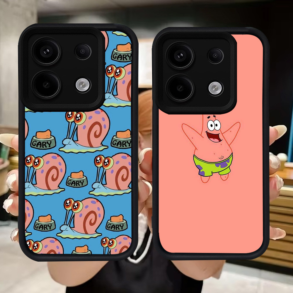 Q67 Soft Spongebob สําหรับ Xiaomi Redmi 15C POCO M7 X6 13T 13C หมายเหตุ 13 M6 Neo Pro Plus 5G
