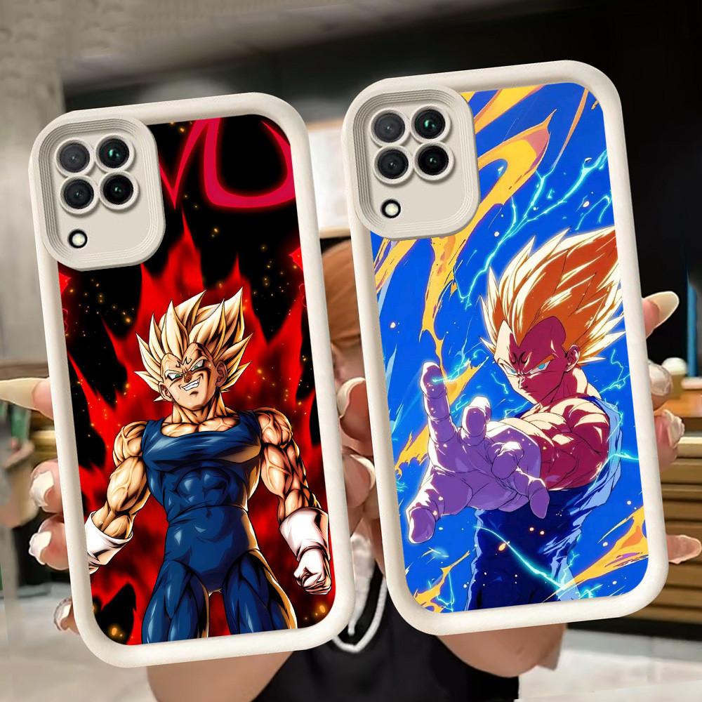ปลอกอ่อนสําหรับ Samsung M04 A04E A05 A12 A04 F04 J2 A06 A22 J7 Prime Pro 5G สีขาว Q66 Dragon Ball Ve