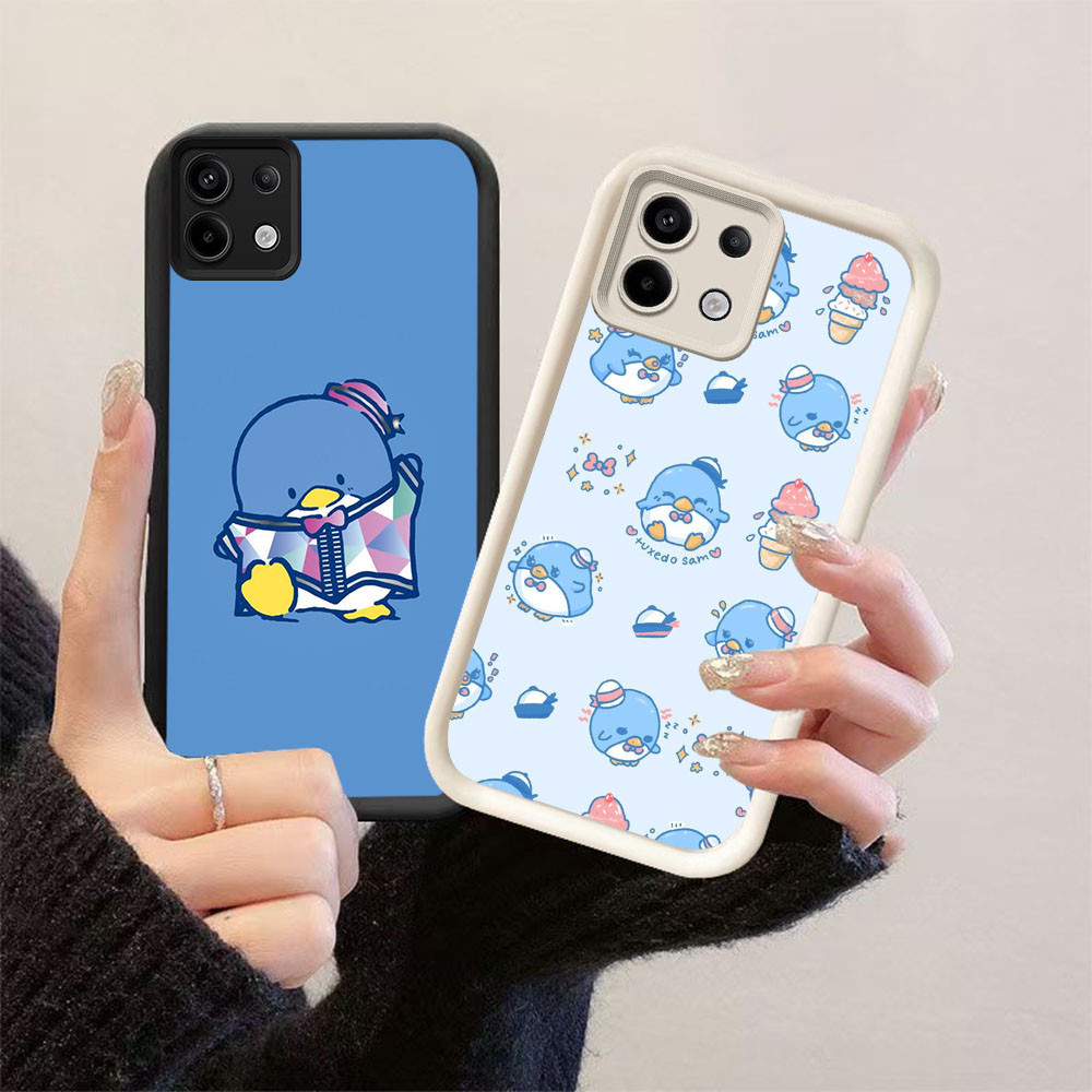 YZ-168 Sam the Penguin เคสกันกระแทกสําหรับ Infinix Tecno ITEL สมาร์ท POP Spark 30C P65 20 A80 GT GO 