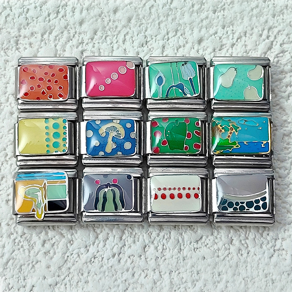 สร้อยข้อมือแบบORIGINAL DESIGNสไตล์ปี Y2K จากเหล็กกล้าอิตาเลียนสำหรับงานDIYและเป็นของขวัญ