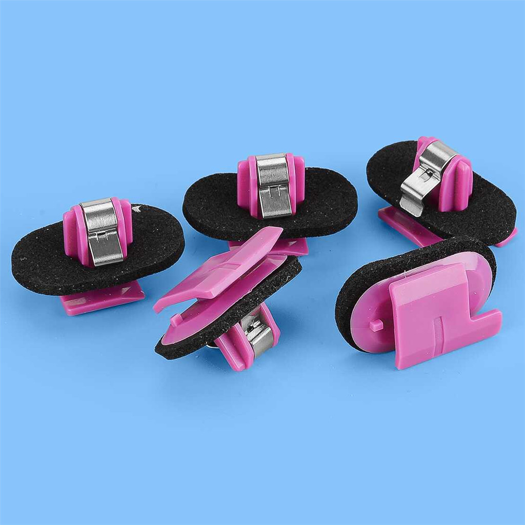 5pcs ประตู Tread Sill แผงแผ่น Retainer คลิป Fit สําหรับ Jaguar XE F-Pace XF XFL XEL I-Pace T4N6066