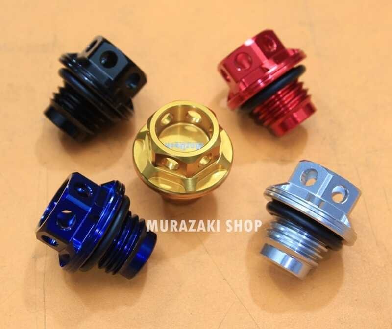 น็อตปิดน้ำมันเครื่อง CNC MORITECH HONDA MONKEY 2018 Ninja400 Z900 Z800 Cbr500