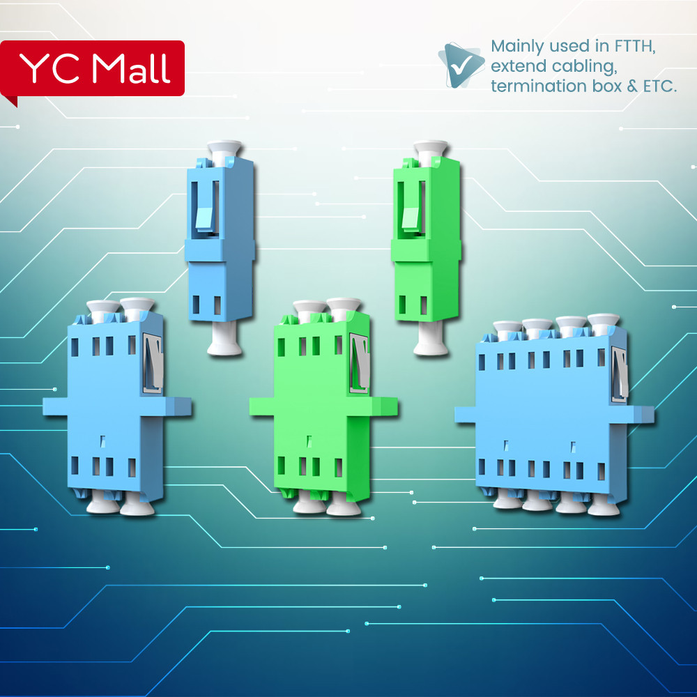 Lc UPC/APC Singlemode Simplex Duplex Quadplex Joint Coupler