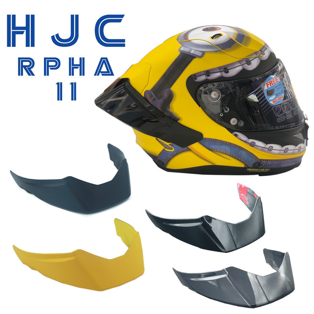 YJ For HJC RPHA 11 helmet Decoration Accessories Motorcycle Rear helmet spoiler case HJC RPHA 11 Rp