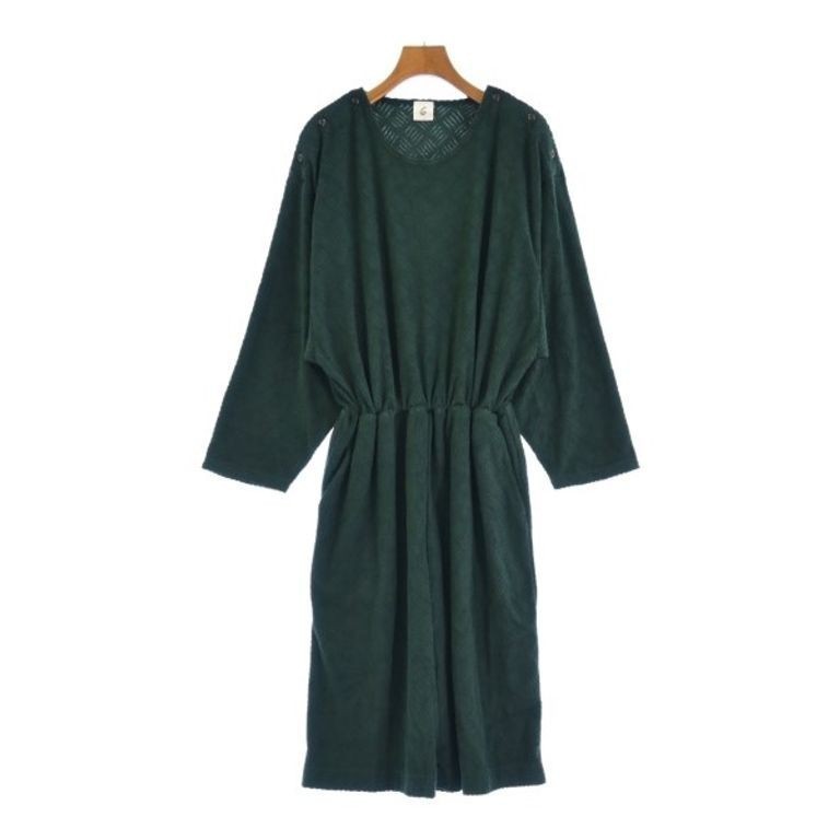 6(ROKU) Ohh! M Dress Women Green Direct from Japan Secondhand