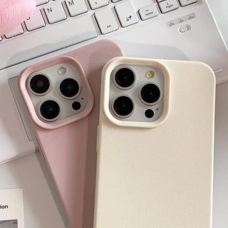 เคสโทรศัพท์หนังสําหรับiPhone 17 Pro Max 16 13 11 15 14 12 17 Air 17Promax 16PromaxสีลูกกวาดกันกระแทกMatte Ultra Thinฝาครอบโทรศัพท์