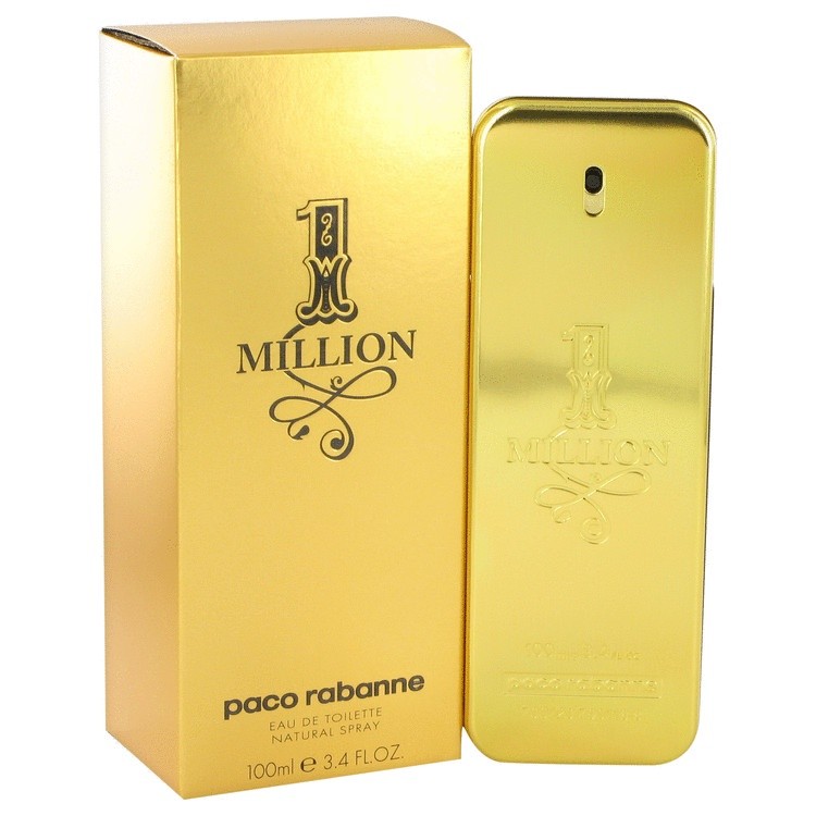 (100ml) Paco Rabanel million men's gold brick perfume Paco Rabanel millionaire gold น้ําหอมผู้ชาย โ