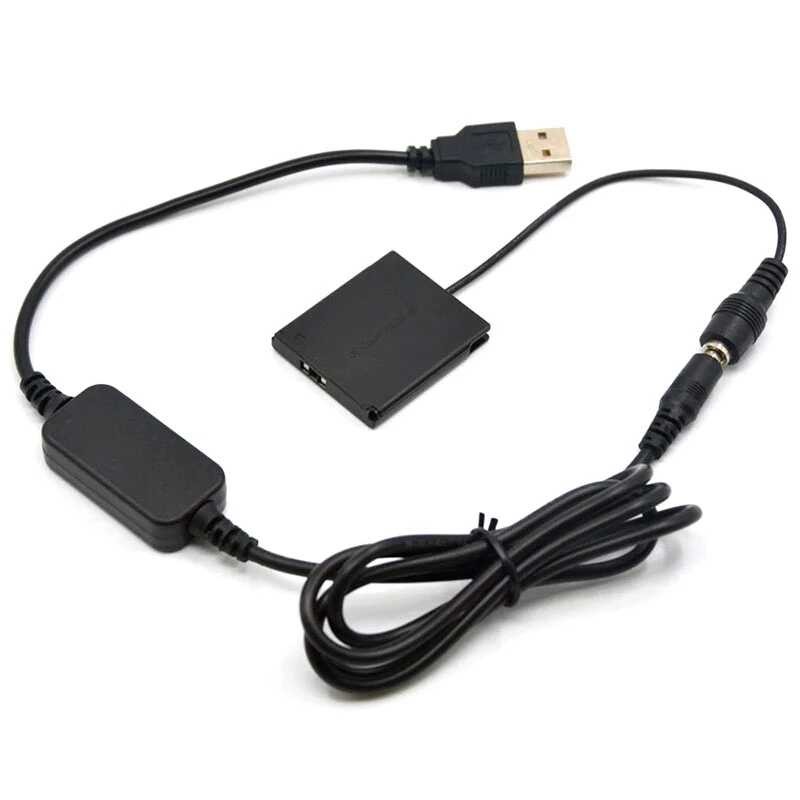 USB b DC Cable NB-11L NB11L Dummy Battery DR-90 Coupler for Canon IXUS125HS 240HS A2400 A3400 A40