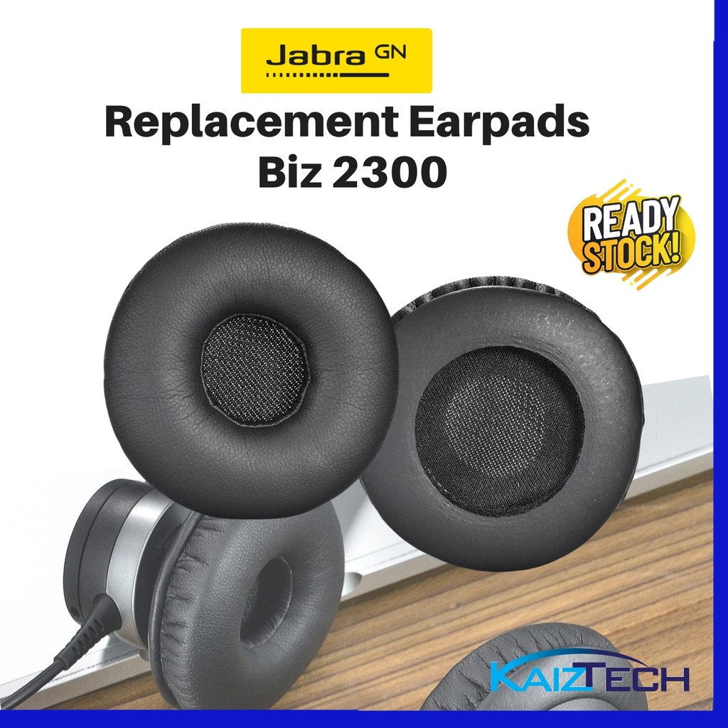 1 คู่ Jabra Biz 2300 USB Duo / Biz 2300 QD / Biz 2300 USB MS เปลี่ยนแผ่นรองหูฟังเบาะรองนั่งแผ่นรองหู