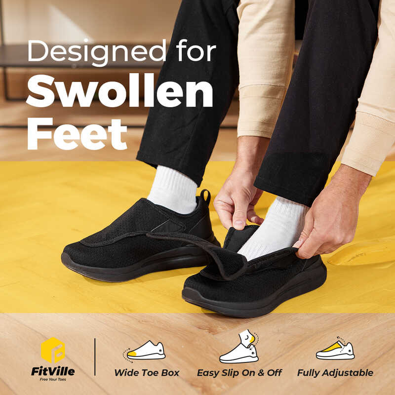 Fitville 491 รองเท้าเบาหวานสำหรับผู้ชาย, รองเท้าสำหรับ
