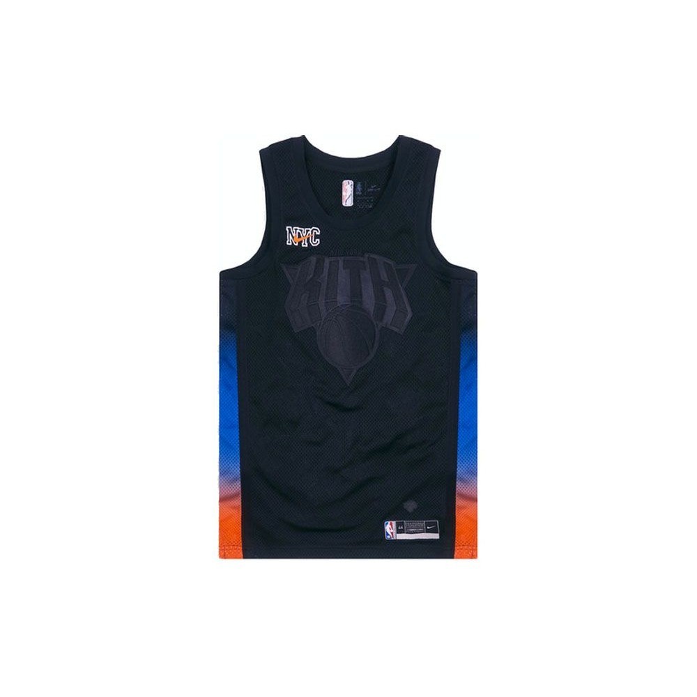 KITH Nike for New York Knicks Swingman Jersey "Black" T-Shirt 968 Unused 968