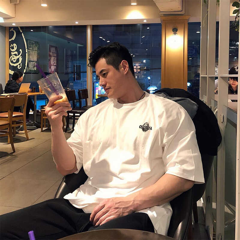 เสื้อยืดลำลองของผู้ชาย F7f เสื้อยืด OLYMPIA Summer Man เสื้