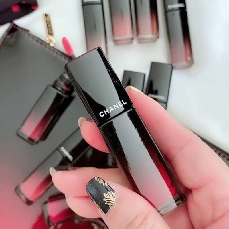 Chanel Liquid Lipstick 5.5ml/Chanel ลิปสติกเนื้อแมท/Rouge Allure Laque/Ultrawear Shine Liquid Lip C