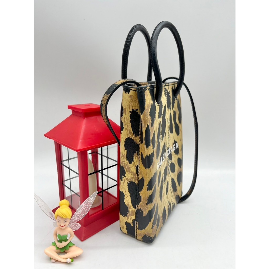 Used Balenciaga Phone bag Leopard