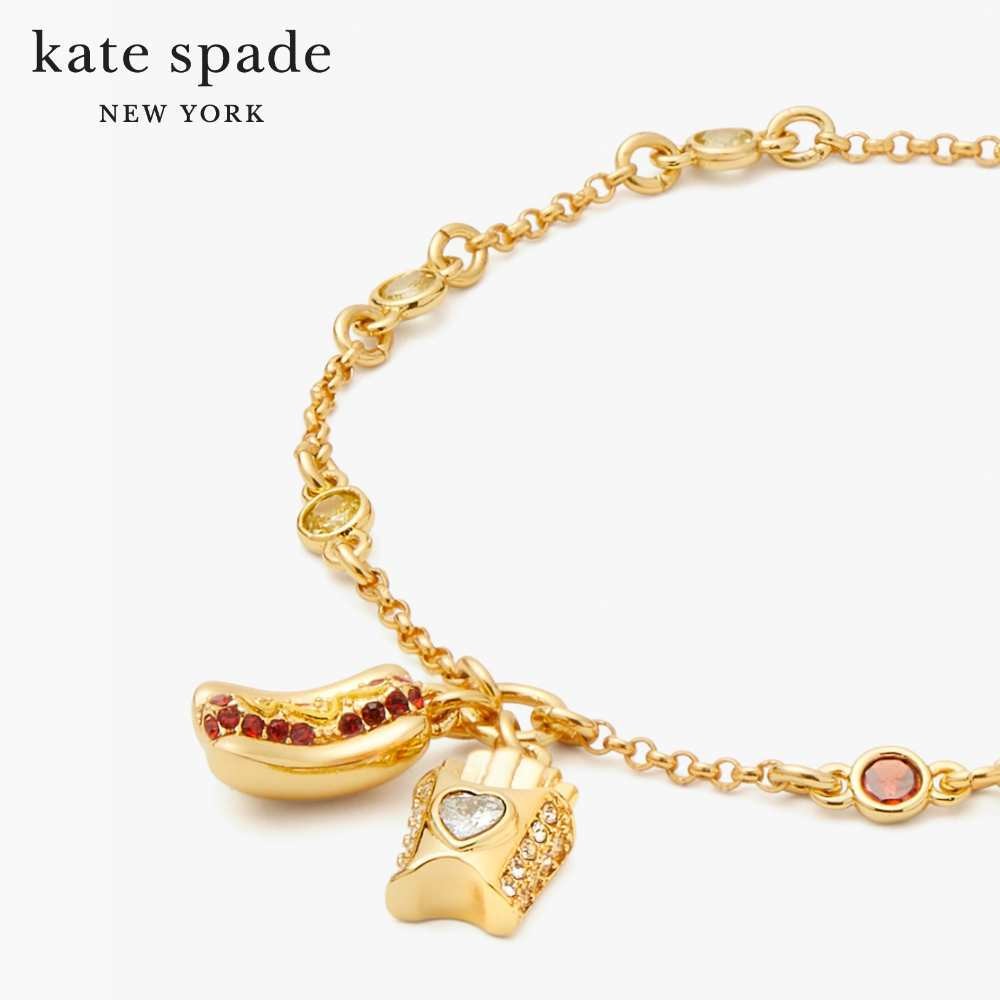 KATE SPADE NEW YORK WHAT A SNACK LINE BRACELET KH536 กำไลข้อมือ