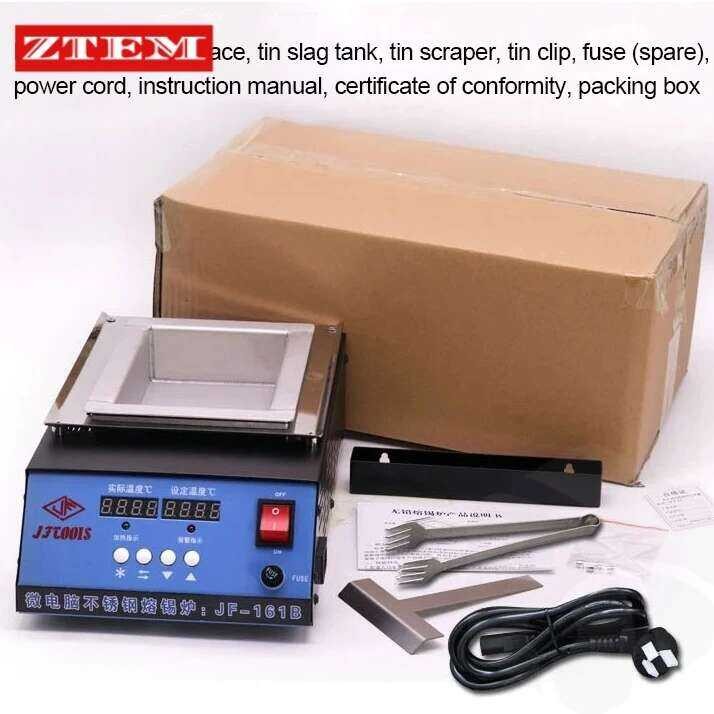 ZTEM เตาหลอม 30~400 องศา หม้อหลอมบัดกรี เตาบัดกรีแบบจุ่ม เครื่องบัดกรี เครื่องเชื่อมจุด