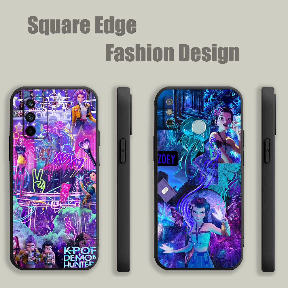 ปลอกสําหรับ Redmi หมายเหตุ 9 9 T 11 12 8 13 Pro Plus 4G 5G kpop นักล่าปีศาจ Zoey จาก kdh FXP11 เคสโท