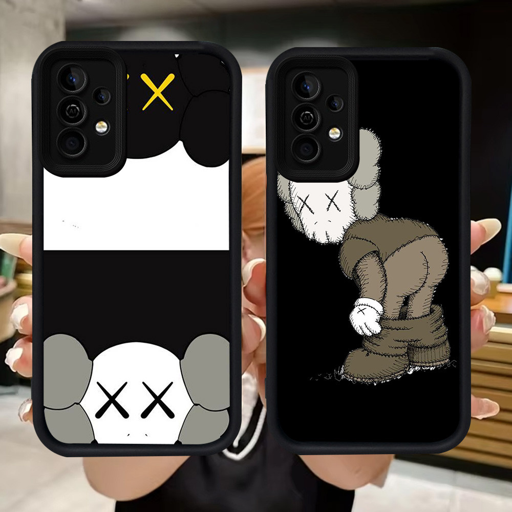 Q56 KAWS นุ่มสําหรับ Samsung A34 A55 A54 A36 A15 A35 S25 Ultra A16 A24 A05S A25 A56 A04s A14 5G