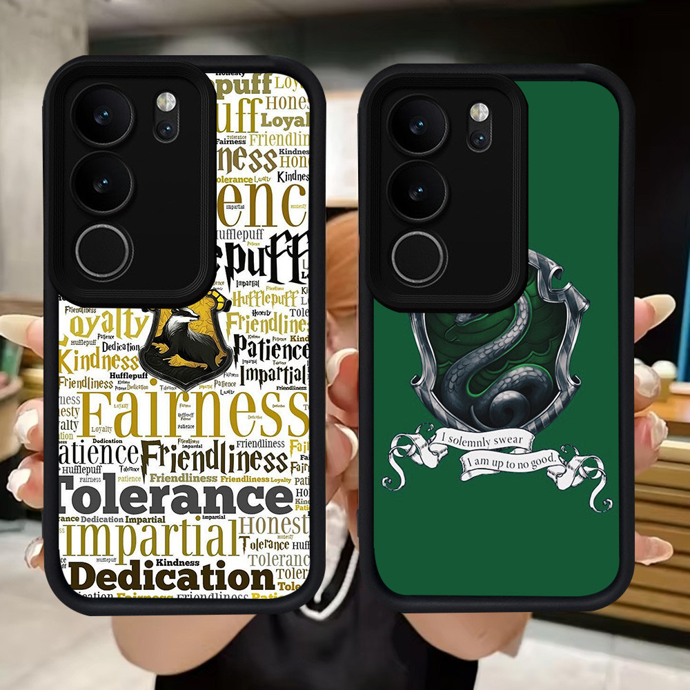 Q40 น่ารัก Hogwart นุ่มสําหรับ VIVO V40 Lite Y100 V29 V27E Y19S Y200e Y81 Y29 Y300 V27 V29E Y81s Pro