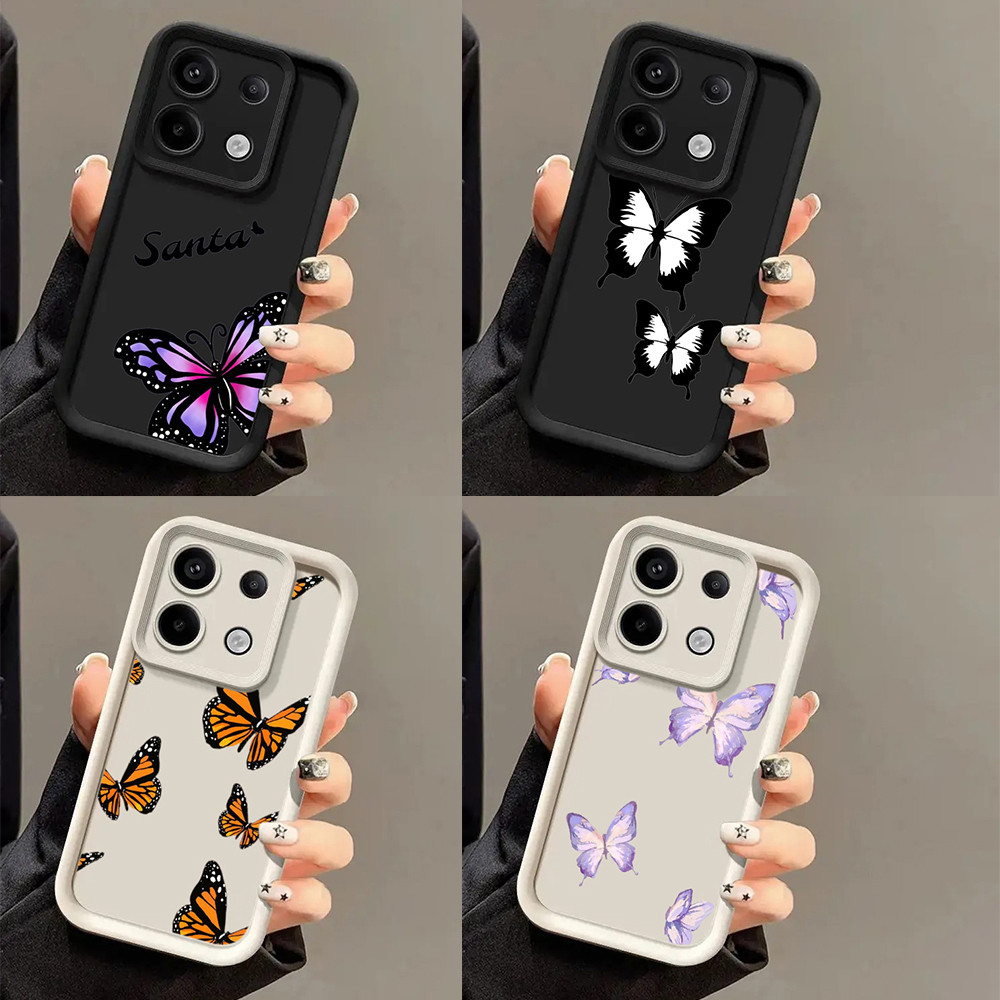 Realme C63 C61 C75 C75X 5 Pro Q 14X N63 N61 Note 60 60X เคสโทรศัพท์มือถือ ดวงตานางฟ้า กรณี AB8 Butte