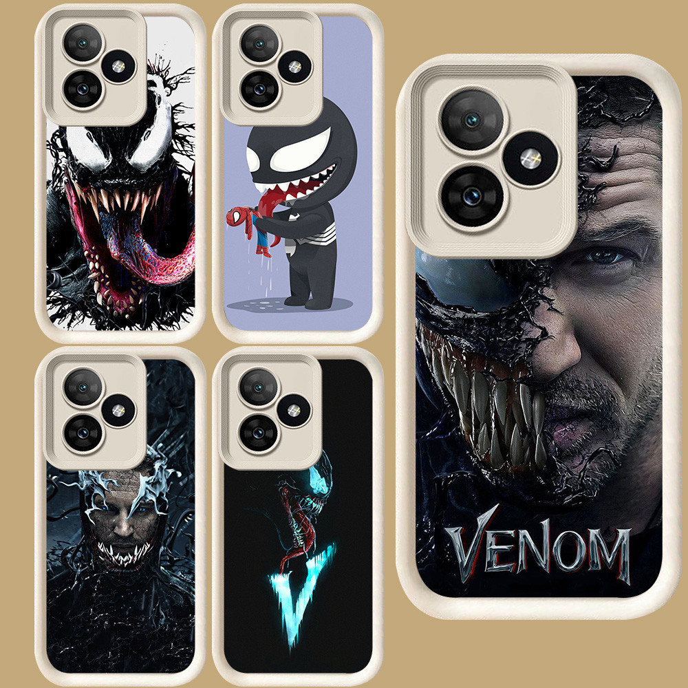 R115 Marvel Venom สําหรับ Realme C31 C67 C35 C55 หมายเหตุ 50 C51 Narzo 50A C53 C63 C61 GT 6 C33 60 P