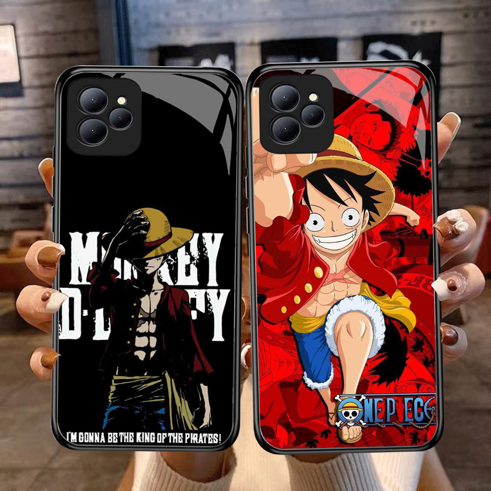DF-88 Monkey D Luffy TPU HD Glass Casing สําหรับ Infinix Smart 6 7 8 Hot 9 10 11 Play 30i 40i Pro