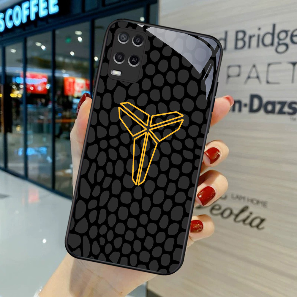 YA-19 Kobe Bryant HD Softcase Glossy Glass สําหรับ OPPO A54 A55 Reno Narzo 7 8 8i 9 50 Pro