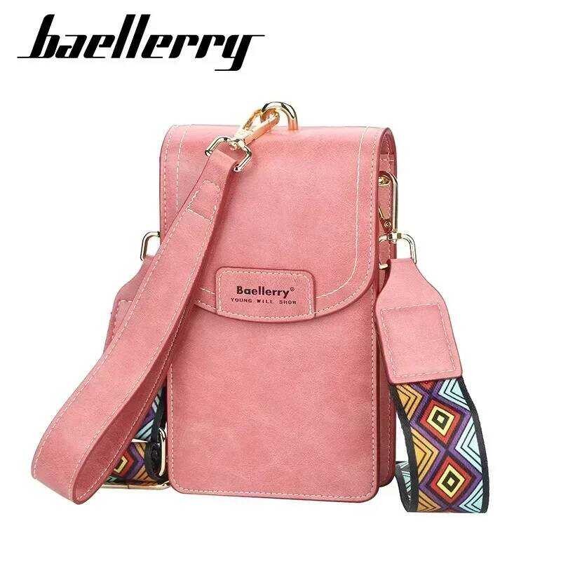 Korean Edition Phone Bag New Baellerry Fashion Phone Bag Buckle Crossbody Phone Fashion Versatile S