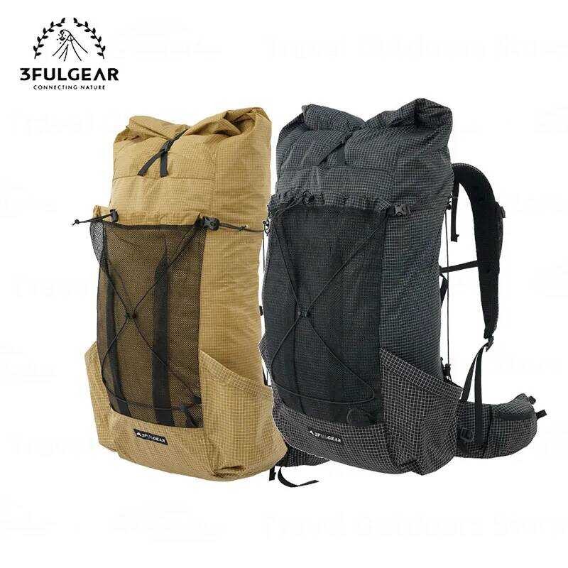 3F UL GEAR TianShan 35 + 10L กระเป๋าเป้สะพายหลัง 70D/210D Dyneema Ultralight ความจุขนาดใหญ่กลางแจ้ง 