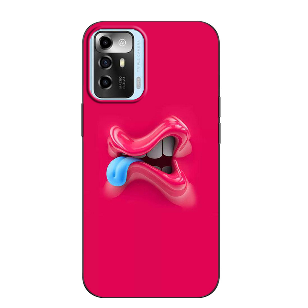 สําหรับ ZTE Blade A72 5G กลับฝาครอบโทรศัพท์ป้องกันซิลิโคนนุ่มสีดํา Tpu MS10176 รูปแบบต่างๆของเคสโทรศัพท์ ราคา ถูกที่สุด ดีลบีเคเค แกลเลอรีภาพที่ 6