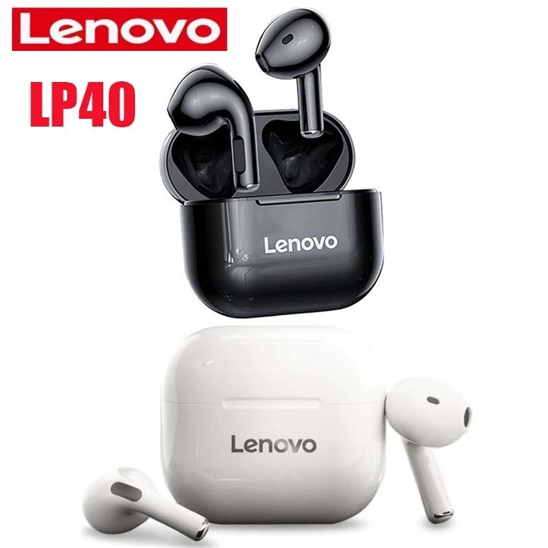 Lenovo LP40 & lp40 pro หูฟังบลูธูทไร้สาย wireless bluetooth headphones หูฟังบลูทูธ หูฟังเล่นเกมส์ e