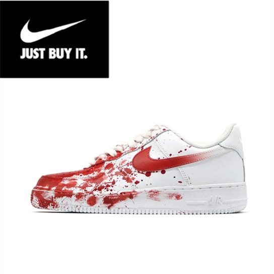 Nike Air Force 1 White red