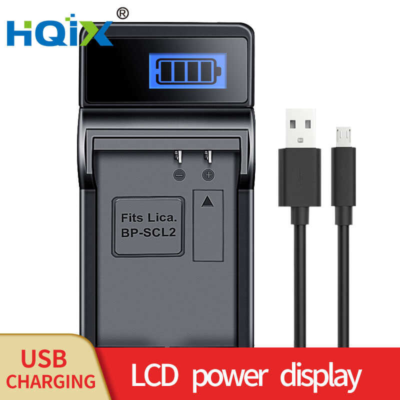 HQIX 2 for Leica M M-P M240 M246 M262 Camera BP-SCL2 Charger Battery 4 -P 0 6 6  BP-SCL