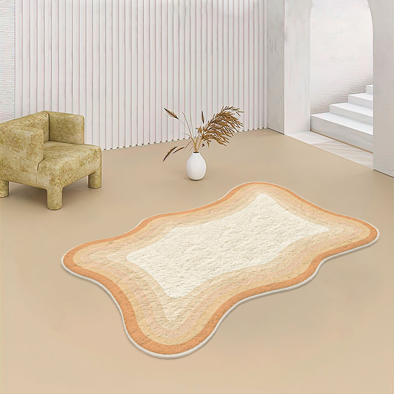 Plush Home Nordic Washable Living Room Carpet Thickened Soft Comfortable Lounge Carpets Light Large