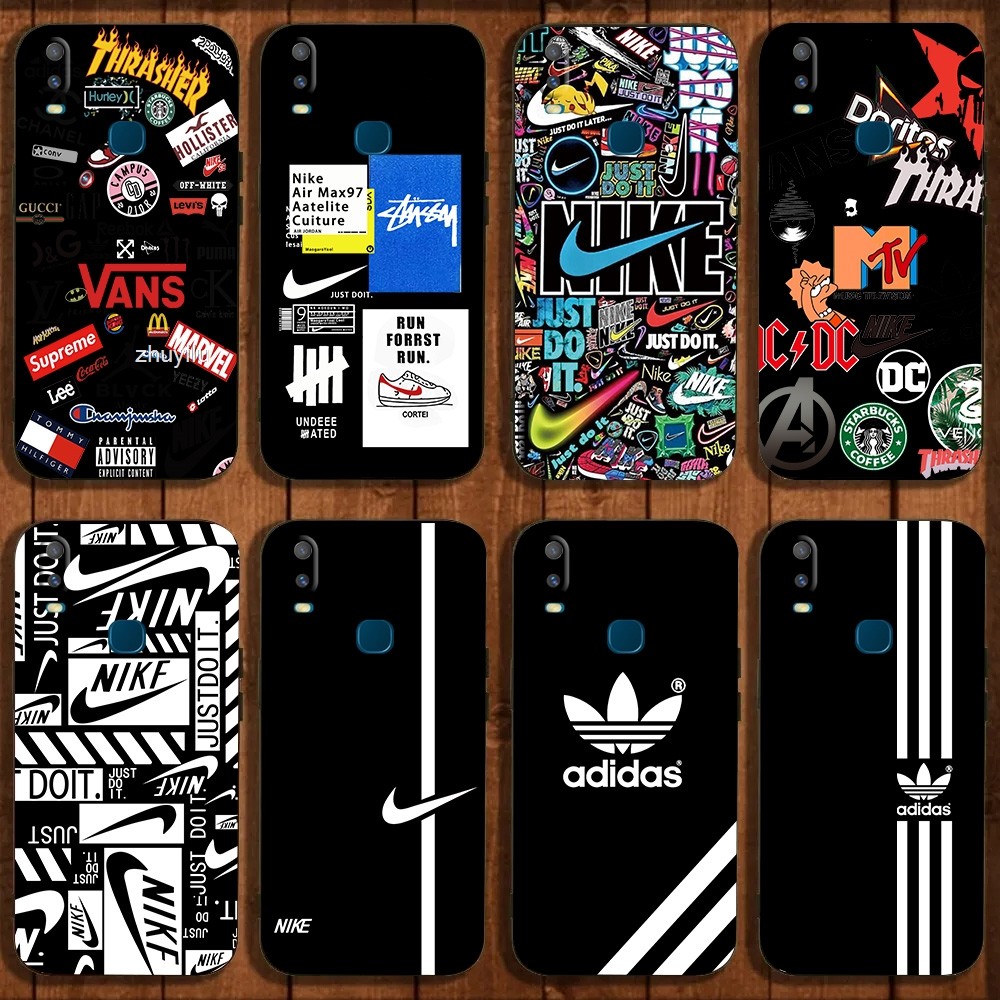 เคสโทรศัพท์ Vivo Y11 2019 Y12i 1906 Soft Case Cover Silicone Phone Casing One Piece Black