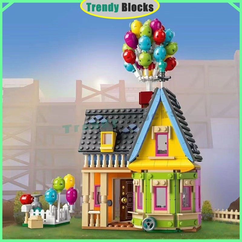 บล็อคตัวต่อ รูปบ้านบิน 43217 ของเล่นเสริมการเรียนรู้ สําหรับเด็ก และผู้ใหญ่