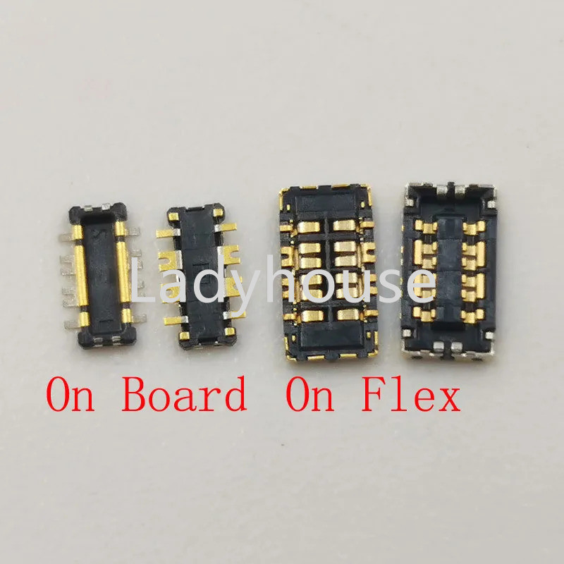 1-10pcs แบตเตอรี่ Flex คลิปผู้ถือ FPC Connector ปลั๊กสําหรับ Tecno Infinix Camon I4 11S CB7 ISky 3 K