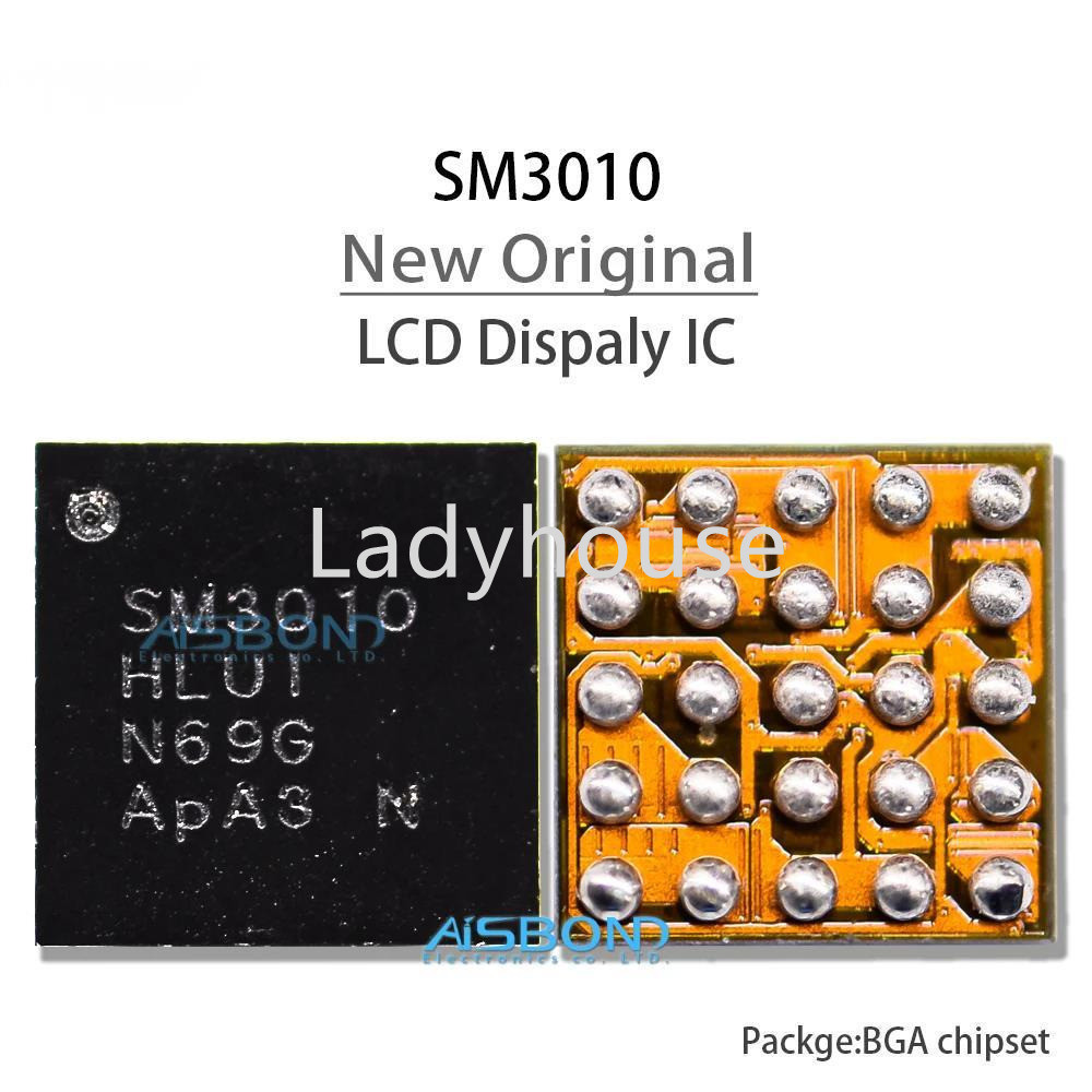 2-5 ชิ้น/ล็อตใหม่ SM3010 SM3010A SM3010B จอแสดงผล LCD ชิป IC สําหรับ Samsung S10 S10 + ชิป IC