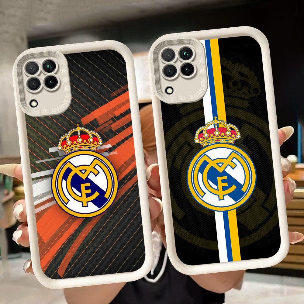 ปลอกอ่อนสําหรับ Samsung M04 A04E A05 A12 A04 F04 J2 A06 A22 J7 Prime Pro 5G สีขาว Q84 จริง M-Madrid