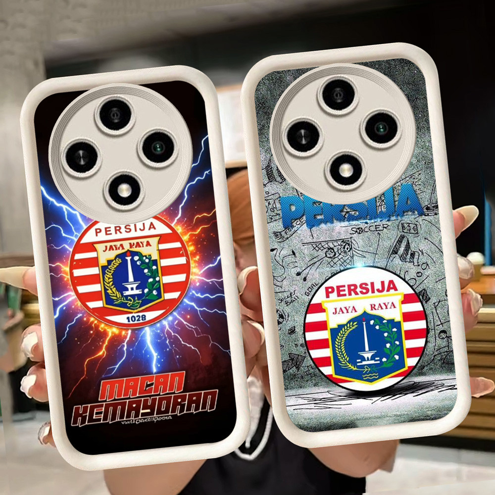 ปลอกอ่อนสําหรับ Xiaomi Redmi 14C POCO C61 C75 A3 A3X X3 NFC X7 Pro 5G สีขาว Q75 Persija