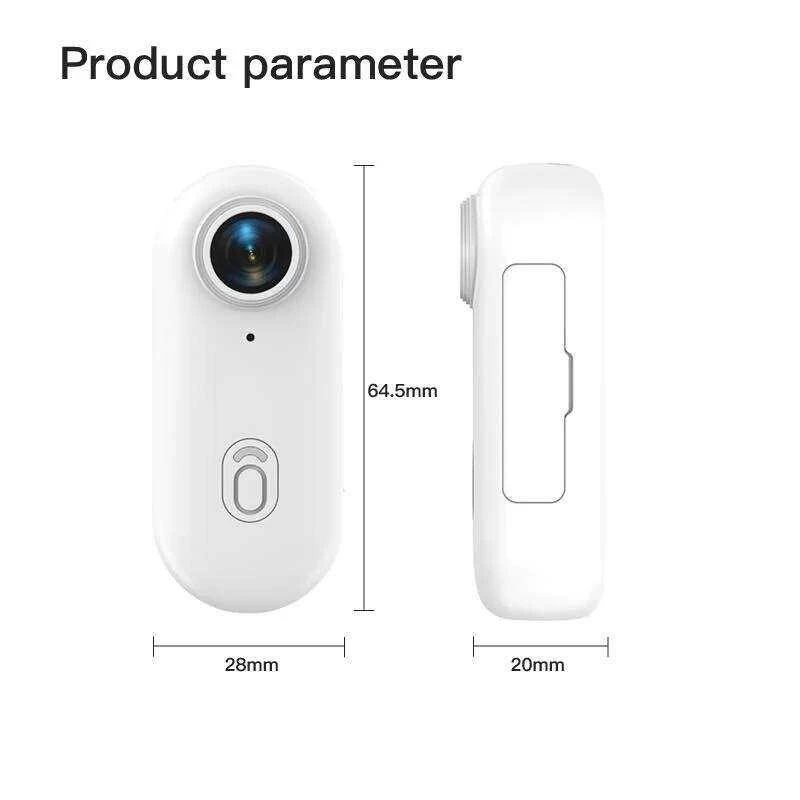 กล้องแม่เหล็ก 4K POV Pro Cam Selfie 128GB WiFi กล้องติดหมวกกันน็อค thumbnail 6
