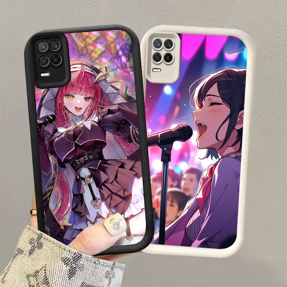 YZ-108 light-tonal สาวกันกระแทกสําหรับ OPPO Realme Narzo 8S 30 V13 A54 8 Q3 Pro 5G 4G