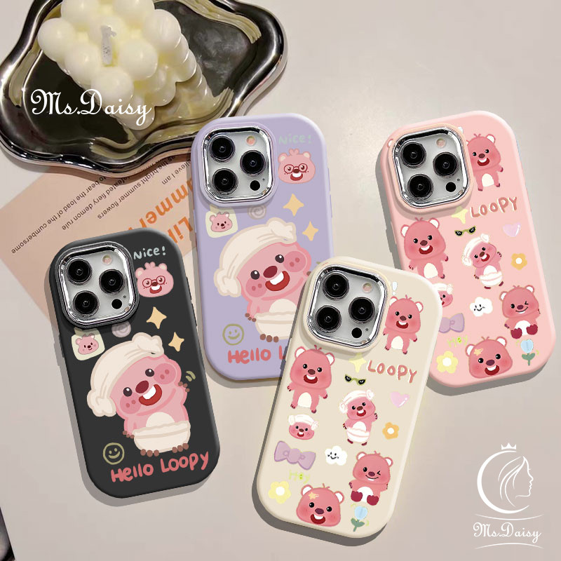ตลกน่ารัก Loopy Take Shower เคสโทรศัพท์สําหรับ VIVO Y11 Y12 Y15 Y17 Y15S Y15A Y16 Y17S Y18 Y19 Y19S 