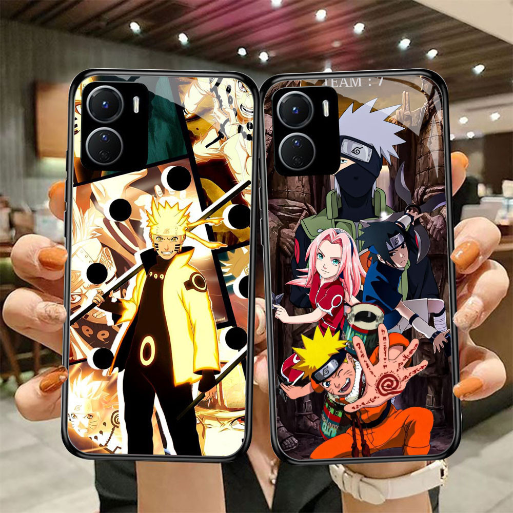 DF-89 Naruto Anime TPU HD Glass Casing สําหรับ VIVO Y16 Y15S Y01 Y56 Y36 Y27S Y15A Y36i Y17S iQOO Z9