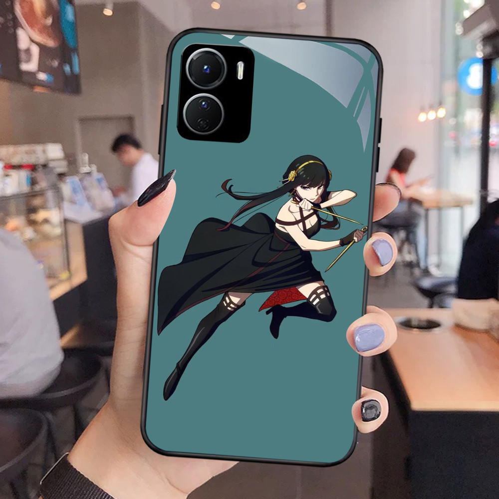 NC-85 Spy x ครอบครัว Kaca แก้วสําหรับ VIVO Y16 Y15S Y01 Y56 Y36 Y27S Y15A Y36i Y17S iQOO Z9X U5X