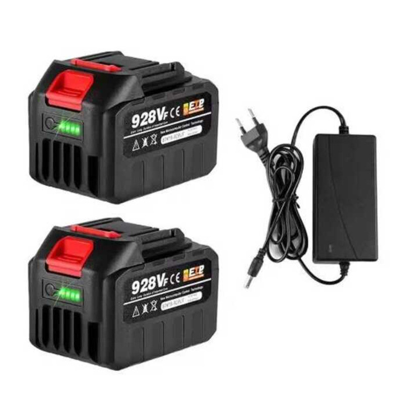 928VF 18V 22500mAh แบตเตอรี่ลิเธียมไอออนแบบชาร์จได้ความจุสูง พร้อมตัวบ่งชี้สำหรับ Makita BL1830 BL18