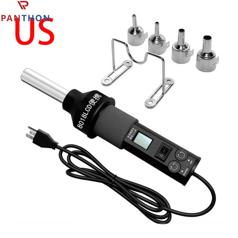 PANTHON 8018Lcd ควบคุมอุณหภูมิจอแสดงผลดิจิทัลพกพาพัดลมลมร