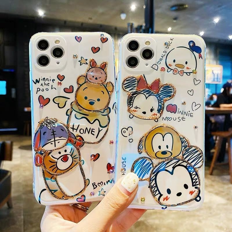 เคสโทรศัพท์มือถือซิลิโคน ลายการ์ตูนน่ารัก สําหรับ iPhone 12ProMax 11 8 Plus XS XR iPhone 13 13Pro 1